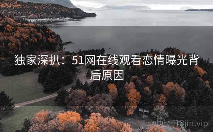 独家深扒：51网在线观看恋情曝光背后原因