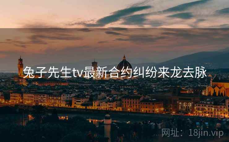 兔子先生tv最新合约纠纷来龙去脉