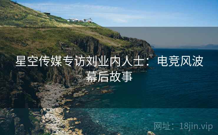 星空传媒专访刘业内人士：电竞风波幕后故事